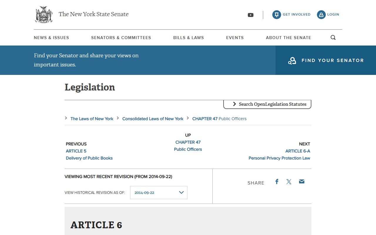 Albany County public records access under Public Officers Law Article 6
